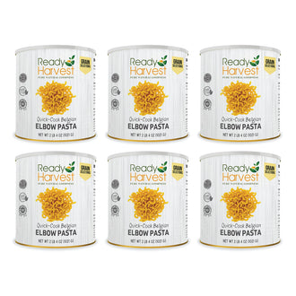 Ready Harvest Quick-Cook Pasta Elbows #10 Cans - 6 Pack