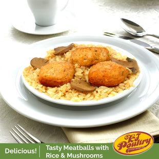 KJ Poultry Kosher MRE Meat Meals Ready to Eat (6 Pack Divine Variety - Beef and Chicken) - Protein Food G - Divine - 6 Pack