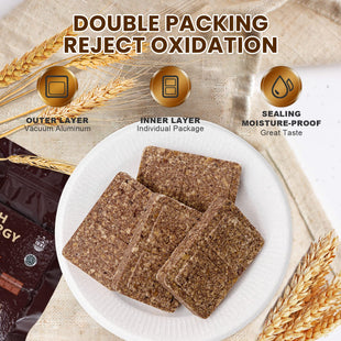 High Energy Ration Bars - Chocolate, Plain and Lightly Salted (3 Pack)