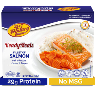 KJ Poultry Kosher Salmon Fillet Fish - 1 Pack
