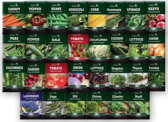 NatureZ Edge - Vegetable and Herb Seeds - 30 Varieties