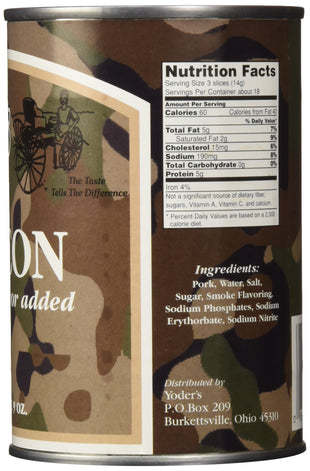 Yoder's Real Canned Bacon - 3 Cans