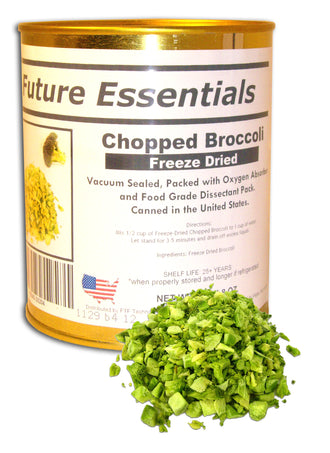 Future Essentials - Freeze-Dried Chopped Broccoli - #2.5 Can