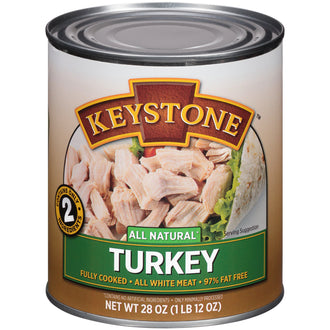 Keystone Meats All-Natural Turkey 28 oz - 5 Cans