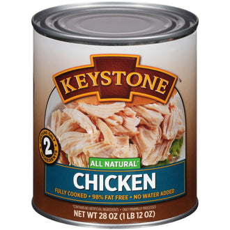 Keystone All-Natural Chicken 28 Oz - Pack of 6 Cans