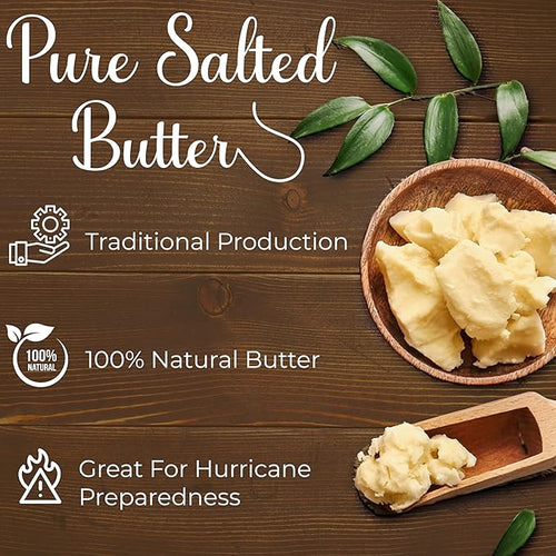 Beurdell French Salted Real Canned Butter 100% Natural (Pack of 24)