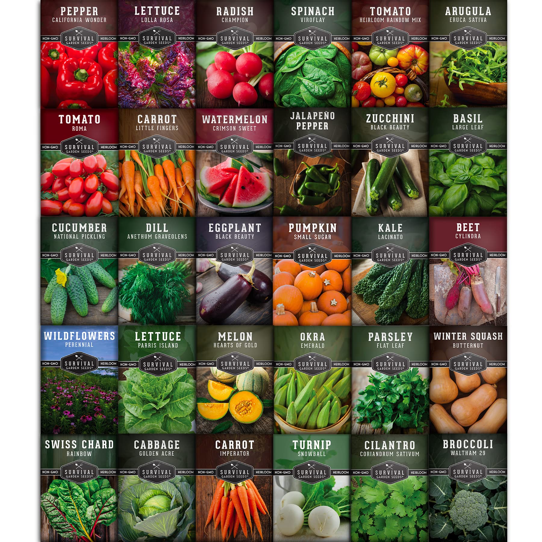 fruit seeds for home garden Survival Garden Seeds Home Garden Vegetable, Fruit & Herb Seed Ban – PrepSOS