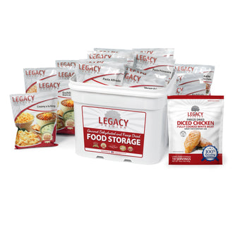 79 Serving Freeze Dried Chicken and Entrée Combo Bucket