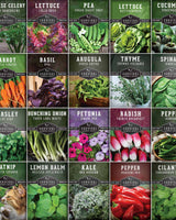Apartment Kit Seed Vault - 20 Container Friendly Varieties