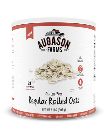 Augason-Farms-Gluten-Free-Regular-Rolled-Oats-Can-Front