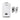 3.18 GPM Indoor Propane Tankless Water Heater with Wall Thimble, White