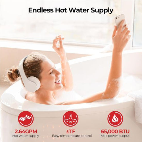 Camplux Climatech 3 Indoor Gas Tankless Water Heater 68,000 BTU