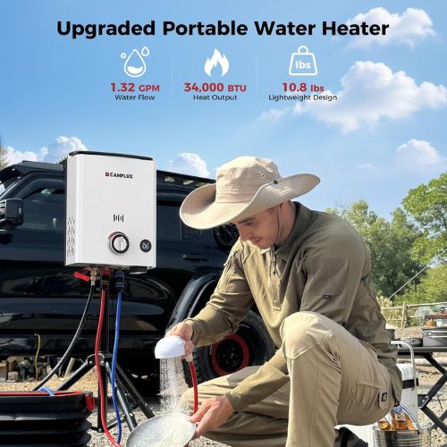 Camplux First F5 LPG Camping Water Heater