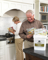 350 Serving Ground Coffee Bucket with French Press