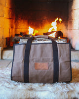 Rectangle Canvas Firewood Log Carriers