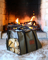 Rectangle Canvas Firewood Log Carriers