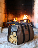 Diamond Shape Canvas Firewood Log Carriers