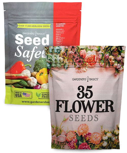 non gmo wildflower seeds Survival & Wildflower 70-Variety Seed Kit