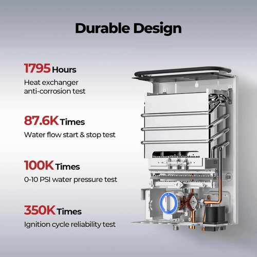 Camplux First F10 LPG Camping Water Heater