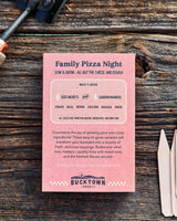 Family Pizza Night - Seed Collection