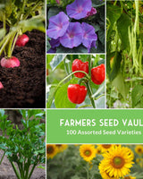 Complete Survival Garden Kit – 100 Seeds to Grow Food for Your Family