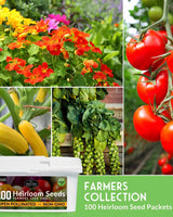 Complete Survival Garden Kit – 100 Seeds to Grow Food for Your Family