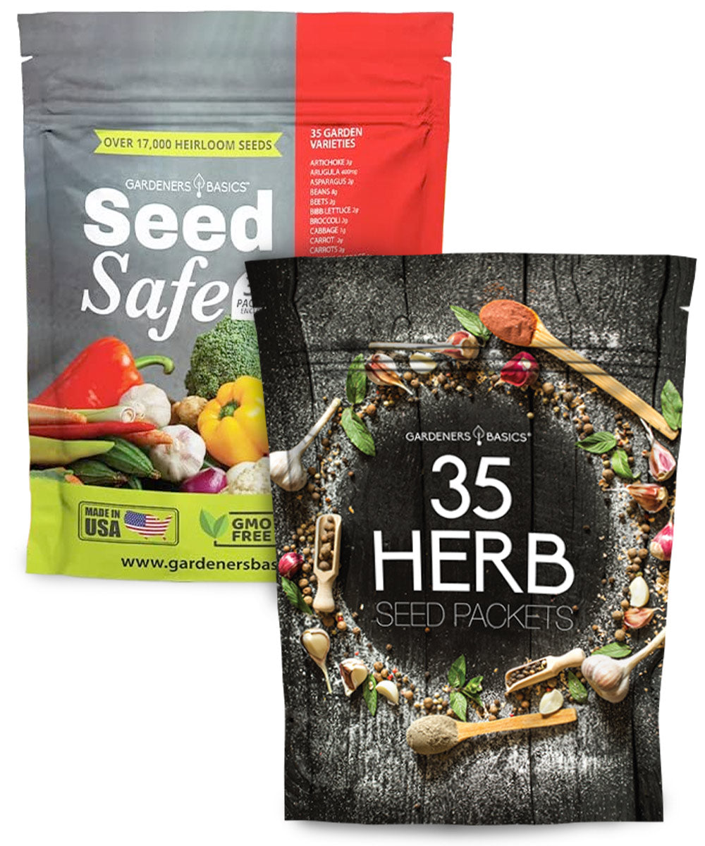 heirloom garden seed kit Gardeners Basics Garden Seed Kit: 70 Heirloom Non-GMO Varieties