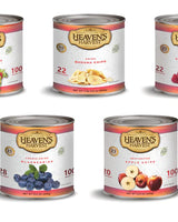 HEAVEN'S HARVEST Fruit Bundle #10 Cans - 110 Total Servings 1