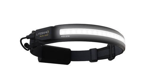 ACTIV 1000 Lumen LED Wide Beam Rechargeable Headlamp