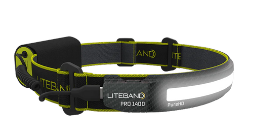 PRO 1400 Lumen PureHD™ Wide Beam Rechargeable Headlamp