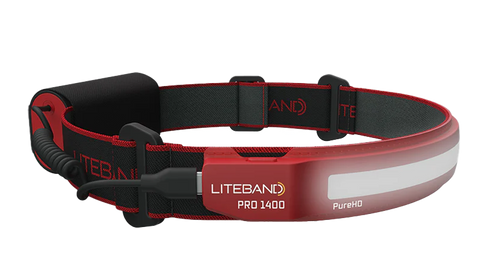 PRO 1400 Lumen PureHD™ Wide Beam Rechargeable Headlamp
