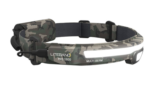 PRO 1500 Lumen LED Multi-Beam Rechargeable Headlamp