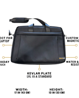EscapeZone Bulletproof IIIa Faraday Laptop Shoulder Bag