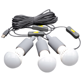 3 LED Light Bulb String