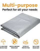 Heavy Duty Poly Tarp 10 mil, 6 oz.