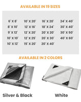 Heavy Duty Poly Tarp 10 mil, 6 oz.