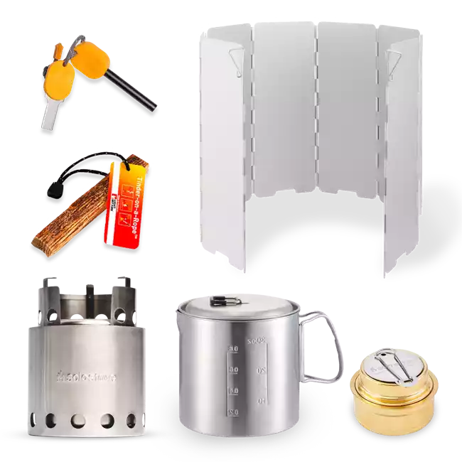 Lite Camp Stove Gear Kit 1