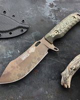 Mass Ratio Bushcrafting Knife WS