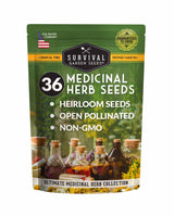 Medicinal Herb Garden - 36 Heirloom Seed Varieties for a Wellness Garden