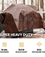 10’ x 10’ Super Heavy Duty Poly Tarp