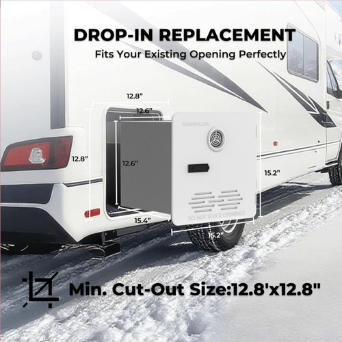 2.64GPM Tankless RV Hot Water Heater PRO With Remote Control