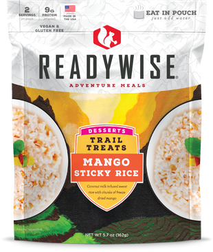 ReadyWise - Trail Treats Mango Sticky Rice - 6 Pack