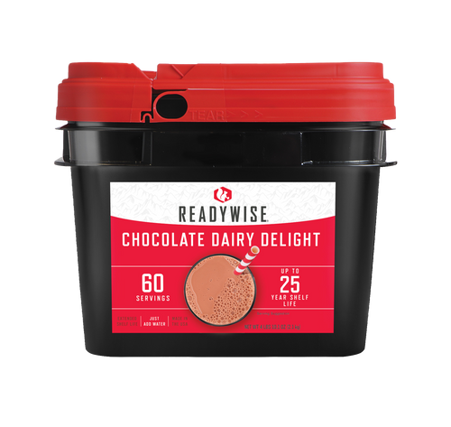 ReadyWise - 60 Serving Whey Chocolate Milk Bucket