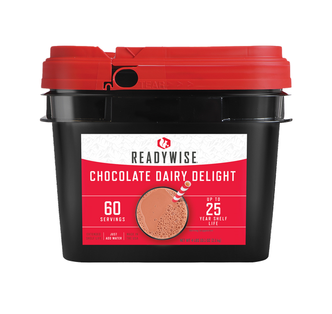 ReadyWise - 60 Serving Whey Chocolate Milk Bucket