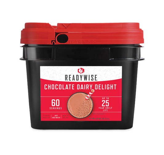 ReadyWise - 60 Serving Whey Chocolate Milk Bucket