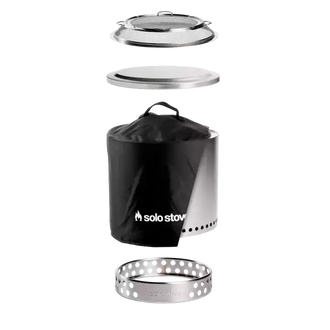Solo Stove Stainless Steel Ranger Backyard Bundle 2.0 - Portable & "Smokeless"