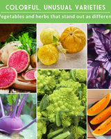 Rare Exotic Vegetable Seed Collection - Grow Something Unique in Your Garden