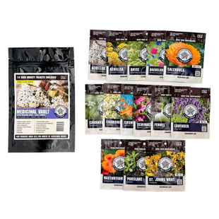 Medicinal Survival Seed Vault - 14 Varieties