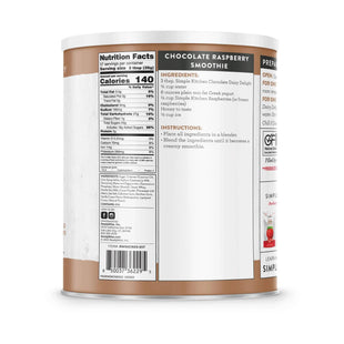 ReadyWise - Simple Kitchen Chocolate Dairy Delight - 57 Serving Can