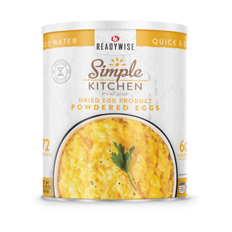 ReadyWise - Simple Kitchen Powdered Eggs - 72 Serving Can